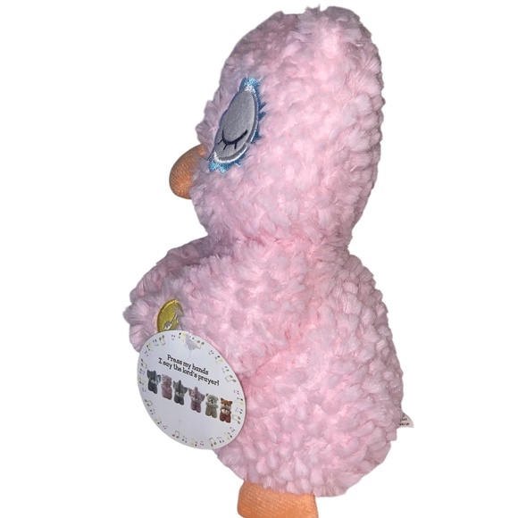 Goffa International corp My Sleeping Buddy Pink Owl Plays the Lords Prayer NWT - Picture 5 of 10